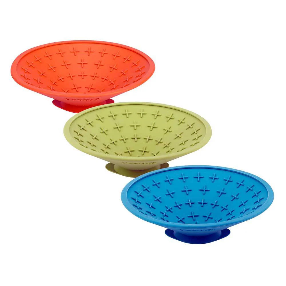 Lickimat Splash Bowl Slow Feeder Treat Bowl for Dogs & Cats