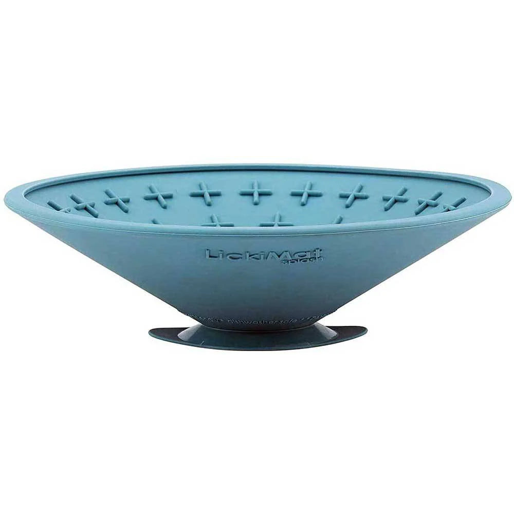 Lickimat Splash Bowl Slow Feeder Treat Bowl for Dogs & Cats