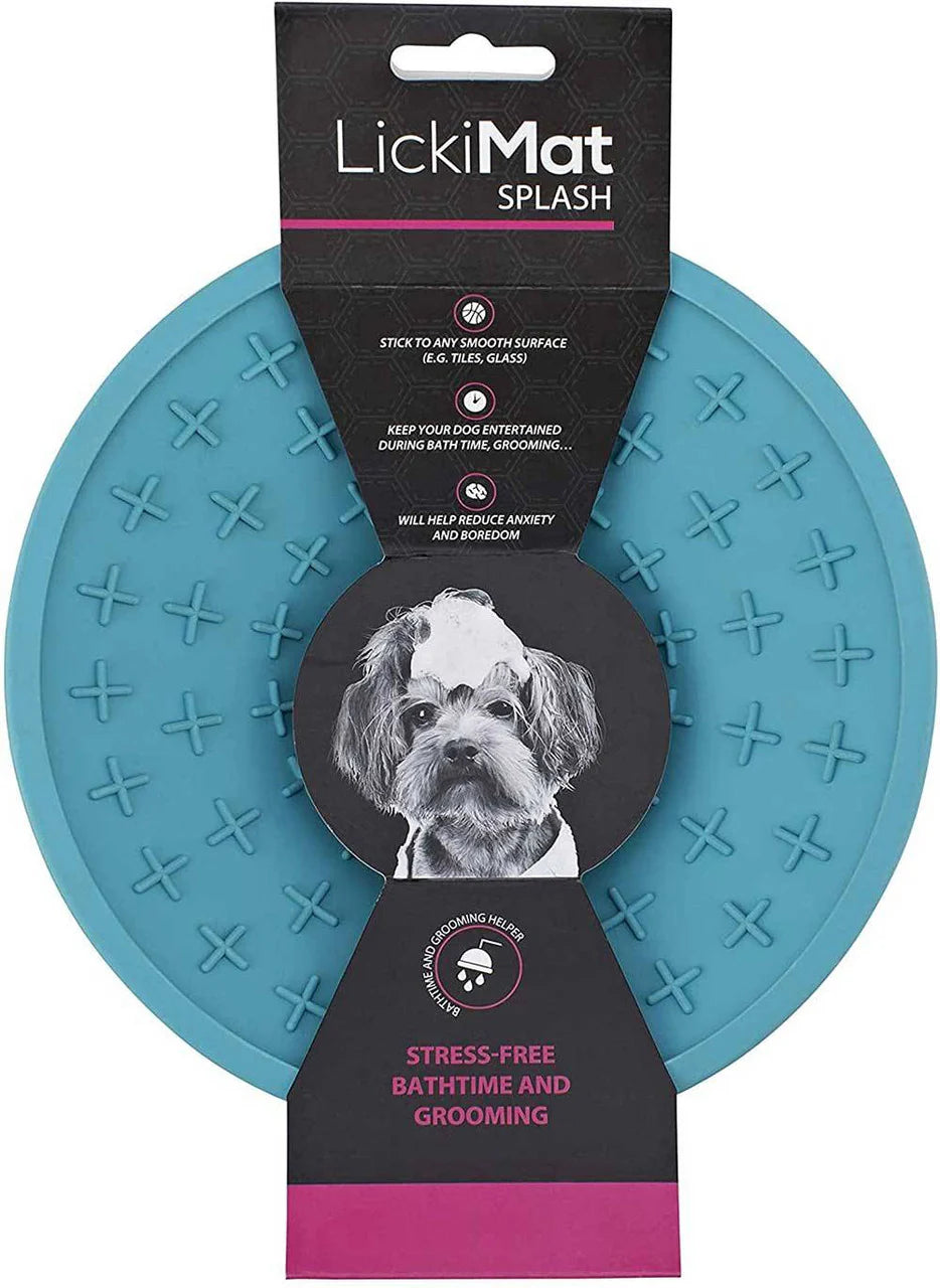 Lickimat Splash Bowl Slow Feeder Treat Bowl for Dogs & Cats