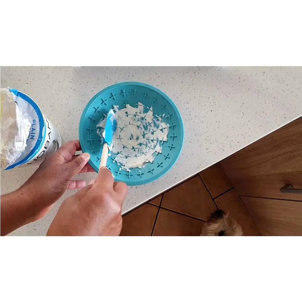 Lickimat Splash Bowl Slow Feeder Treat Bowl for Dogs & Cats