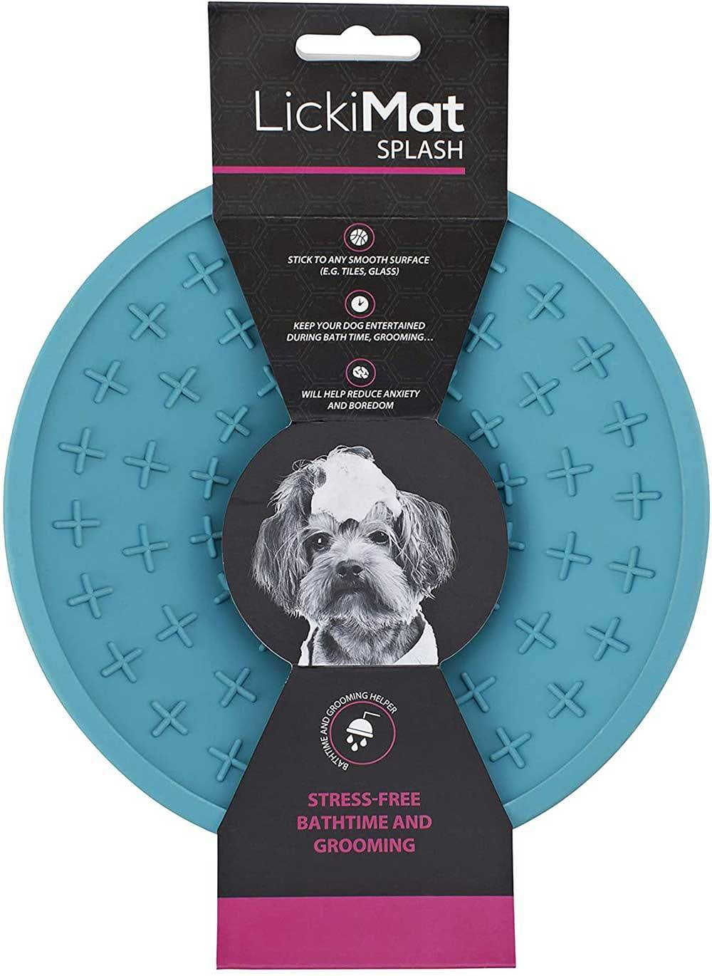 Lickimat Splash Bowl Slow Feeder Treat Bowl for Dogs & Cats