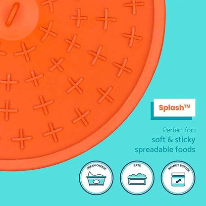 Lickimat Splash Bowl Slow Feeder Treat Bowl for Dogs & Cats